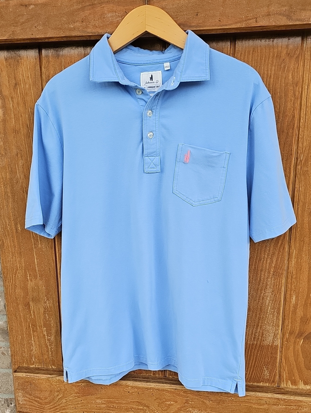 Johnnie-O Hangin Out Blue Polo